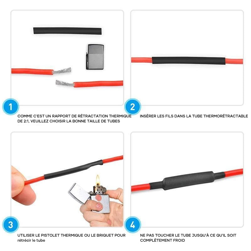 Kit De Gaine Thermorétractable