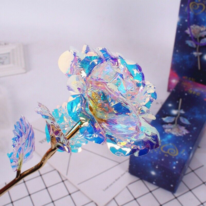 Ciaovie Parfait Cadeau-Rose Coloré En Galaxie Avec Amour - ciaovie