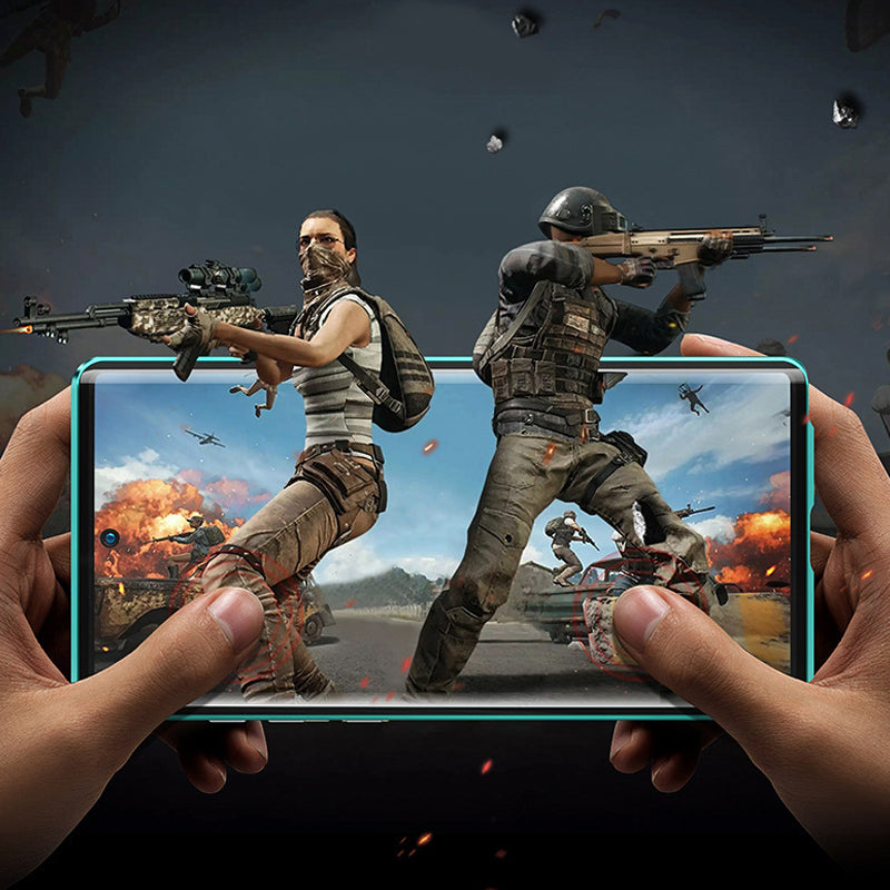 Étui de téléphone trempé magnétique pour Samsung