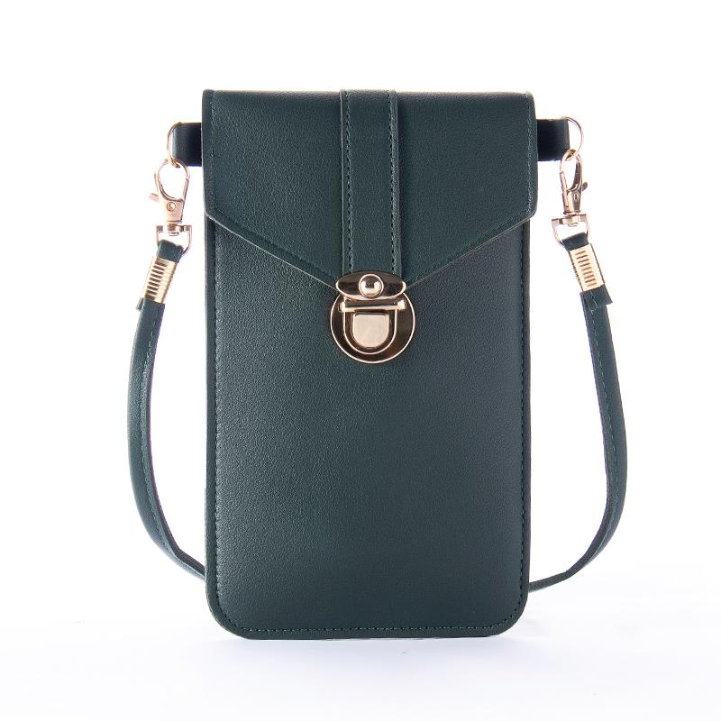 Porte-monnaie en cuir PU touchable