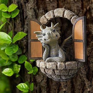 Ornement de Statue de Dragon Mignon