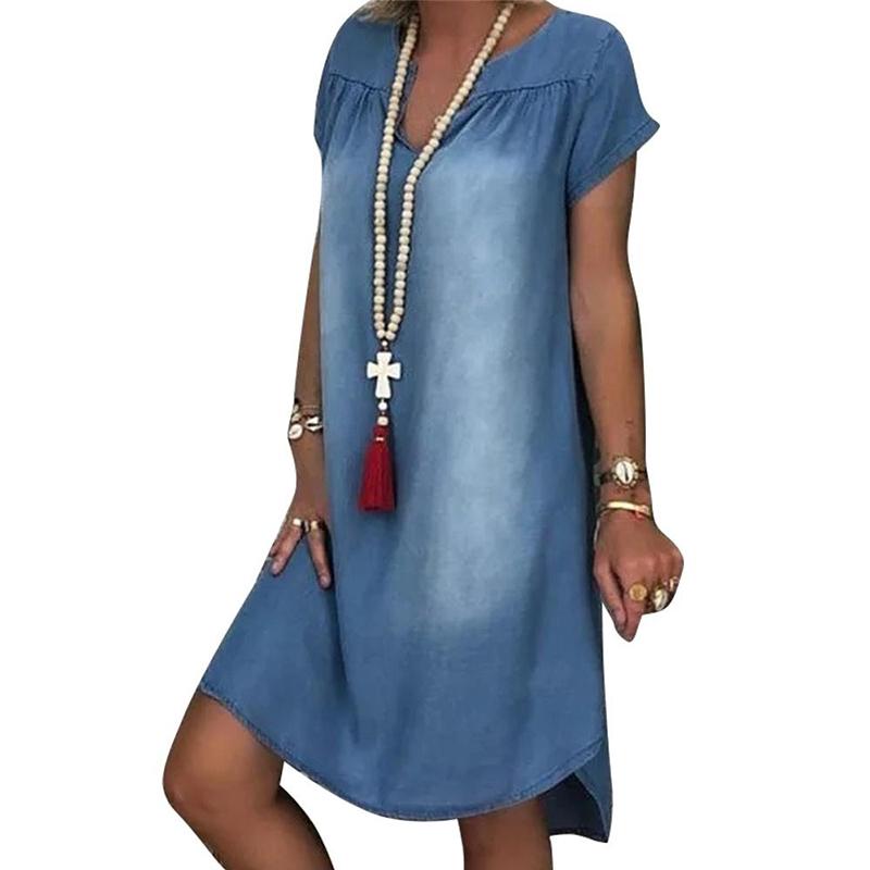 Robe Décontractée à Motif Imprimé pour Dames