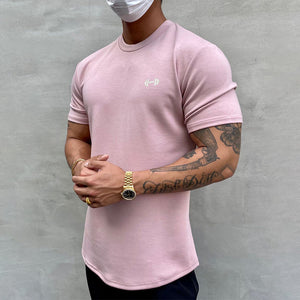T-shirt de sport extensible en coton