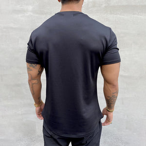 T-shirt de sport extensible en coton