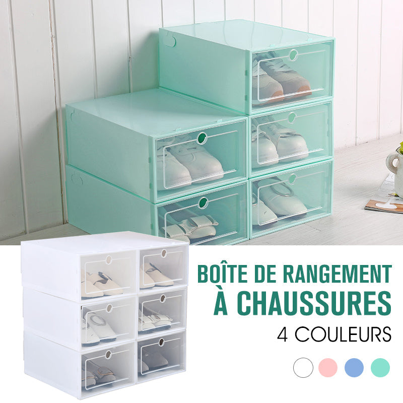 Ciaovie™ Boîte de Rangement à Chaussures Pliable, 6PCs - ciaovie