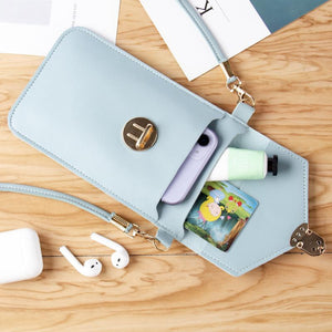 Porte-monnaie en cuir PU touchable