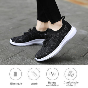 Chaussures Femme Tissage Maille Respirantes - ciaovie
