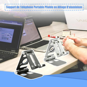 Support de Smartphone Multi Pliable en Alliage D'aluminium - ciaovie