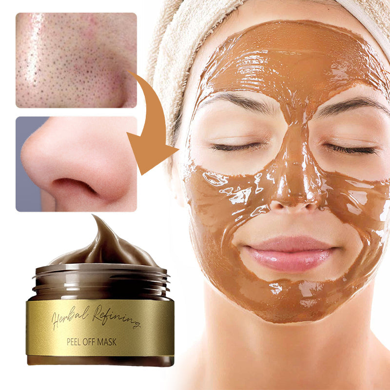 Masque peaufiné à base de plantes