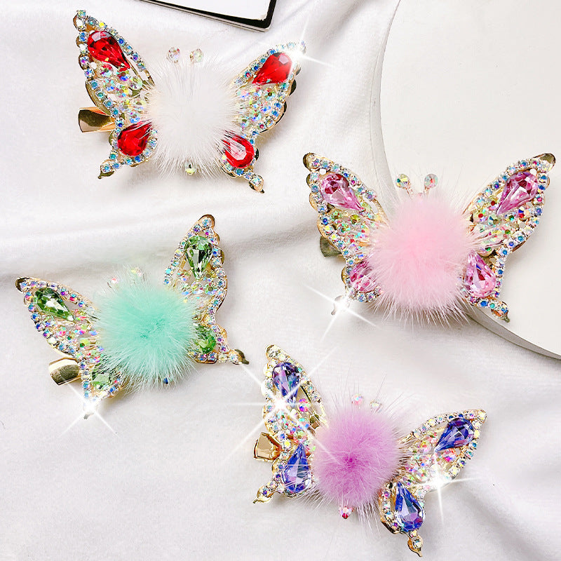Épingle à Cheveux Papillon Volant