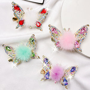 Épingle à Cheveux Papillon Volant