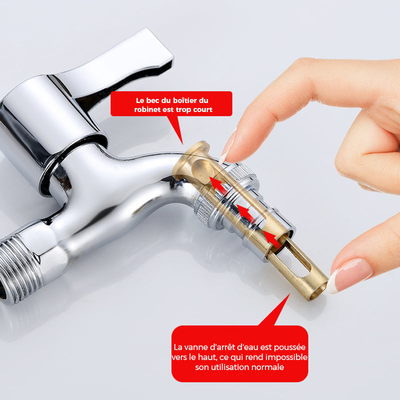 Adaptateur étanche pour robinet