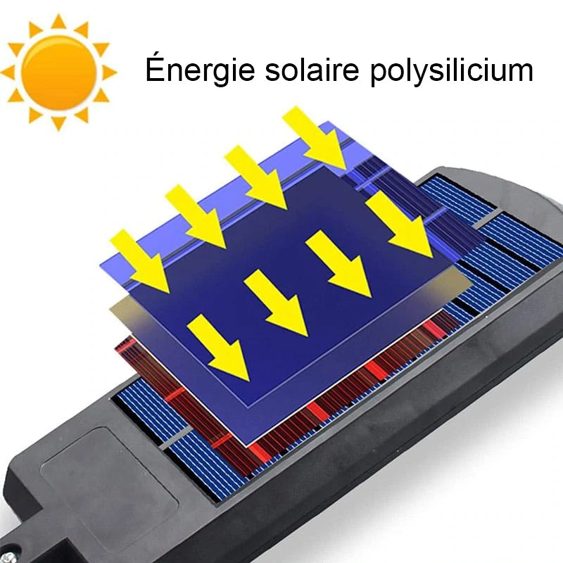 Lampe LED Solaire Extérieure