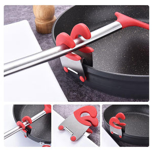 Clip à Spatule Côté Pot en Acier Inoxydable
