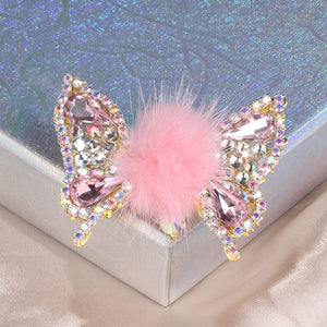 Épingle à Cheveux Papillon Volant