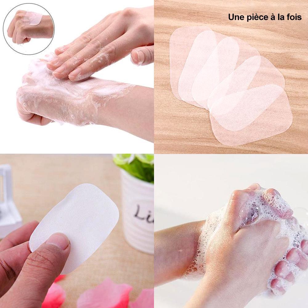 Feuilles de Savon Portable (5 Boîtes) - ciaovie