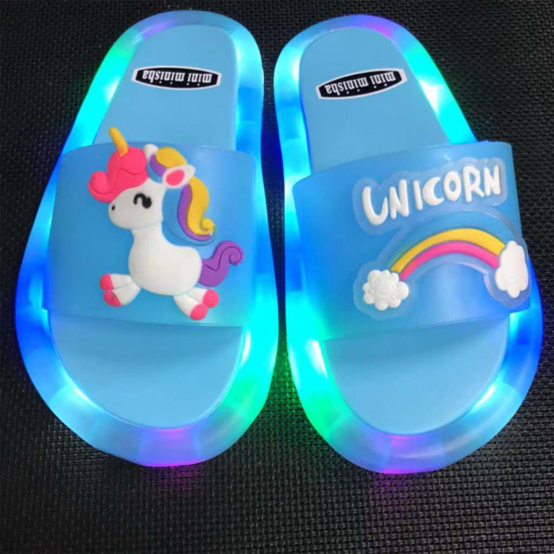 Chaussons Heureux LED Pour Enfants