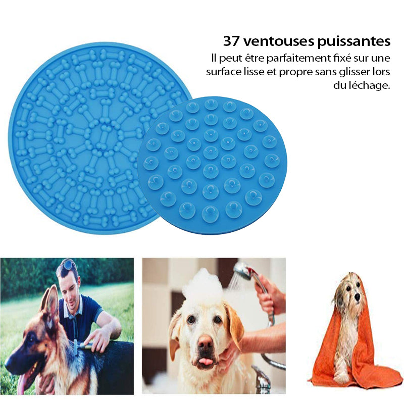 Tapis à Lécher en Silicone pour Chien - ciaovie