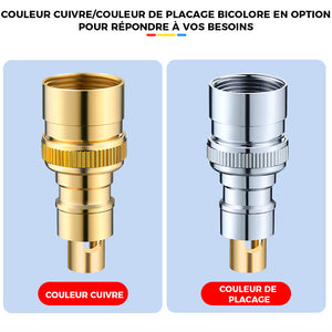 Adaptateur étanche pour robinet