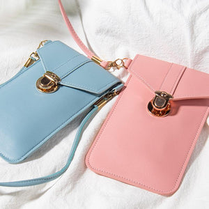 Porte-monnaie en cuir PU touchable