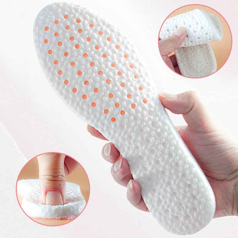 Semelle intérieure de sport absorbant les chocs chauds