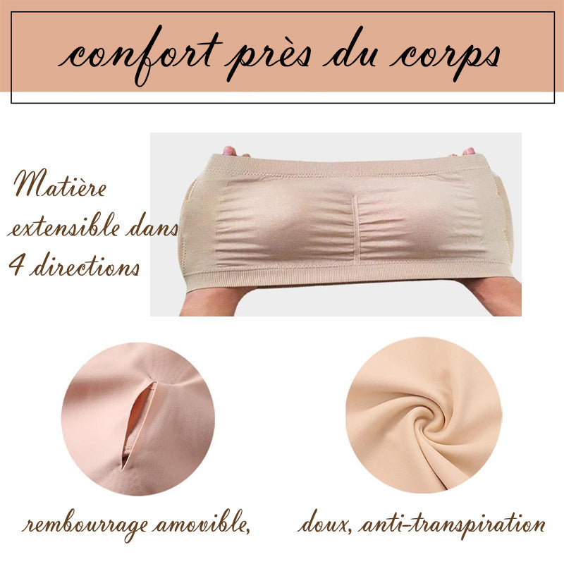 Brassière sans Bretelles Sexy sans Couture