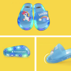 Chaussons Heureux LED Pour Enfants
