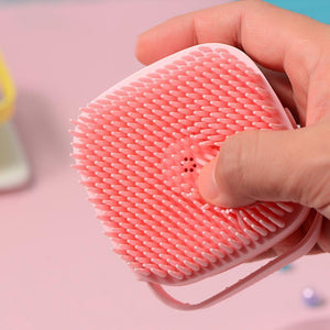 Brosse de Massage de Bain en Silicone Souple