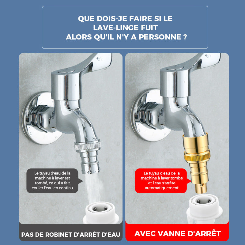 Adaptateur étanche pour robinet