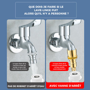 Adaptateur étanche pour robinet