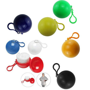 Imperméables d'Urgence Jetables avec Boîte Portable