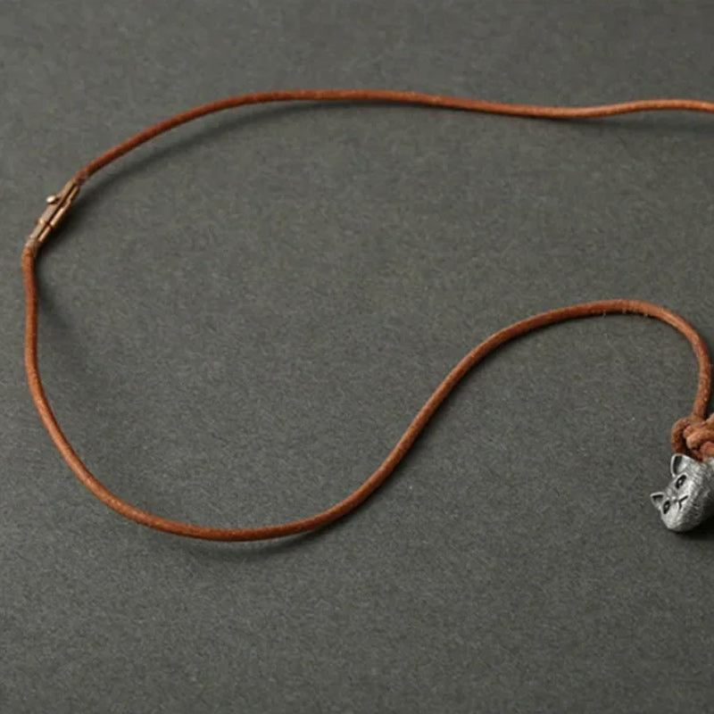 Collier "Sois ton chat"