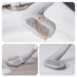 Brosse de toilette à long manche
