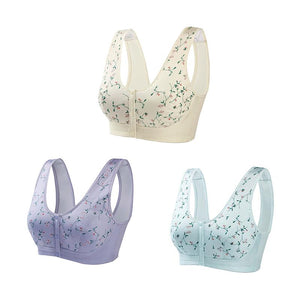 Soutien-Gorge Style Gilet Agrafes Devant