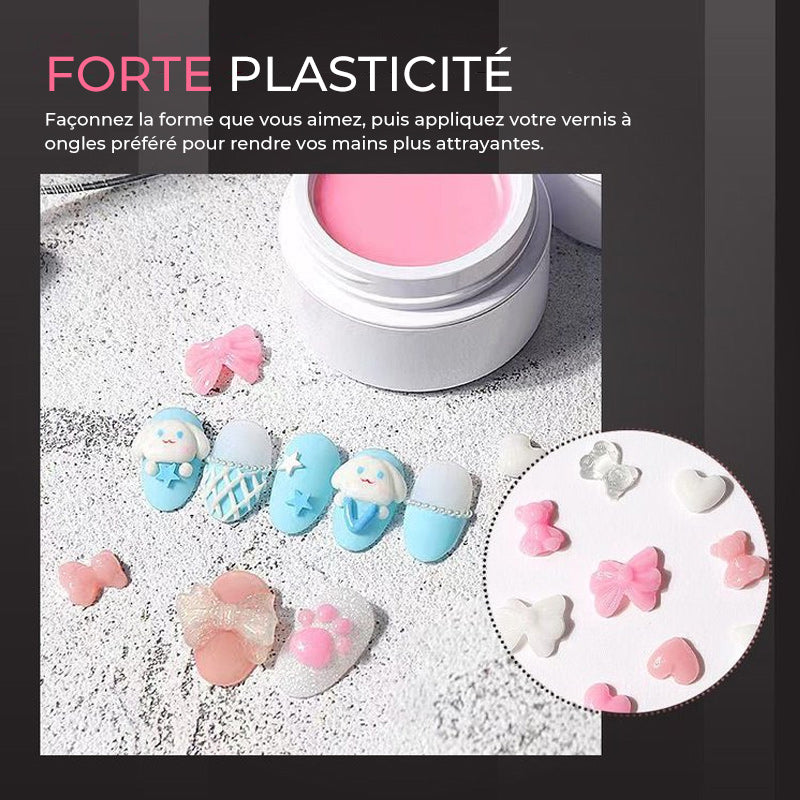 Gel de Construction d'extension d'ongles