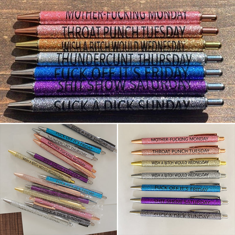 Stylos à encre noire amusants