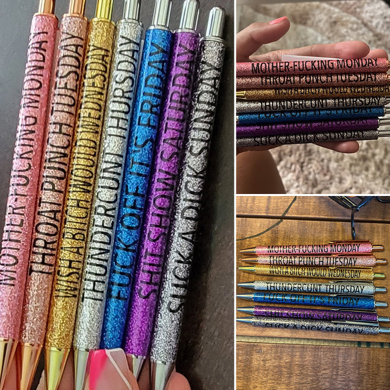 Stylos à encre noire amusants