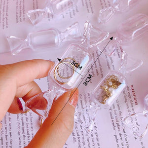Boîte à bijoux en forme de bonbonv