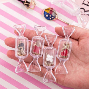 Boîte à bijoux en forme de bonbonv