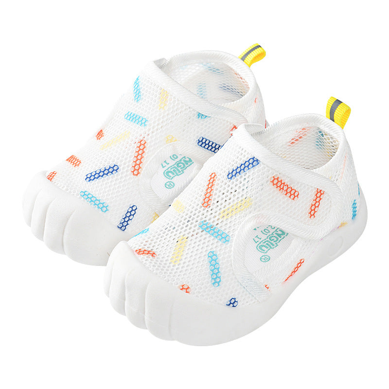 Chaussures en filet antidérapantes pour bébés