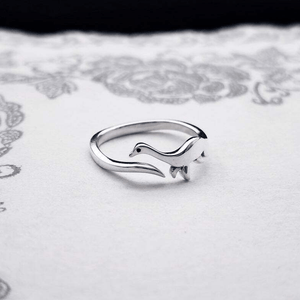 Bague Réglable en Forme de Dinosaure Mignon