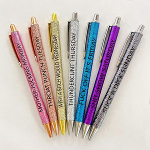 Stylos à encre noire amusants