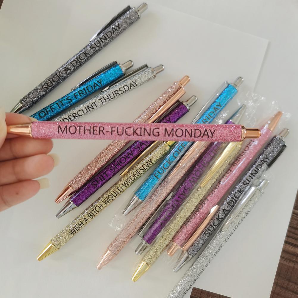 Stylos à encre noire amusants