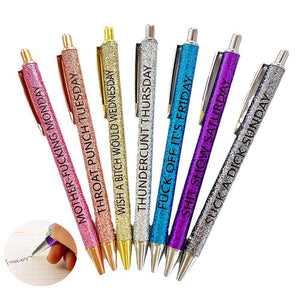 Stylos à encre noire amusants